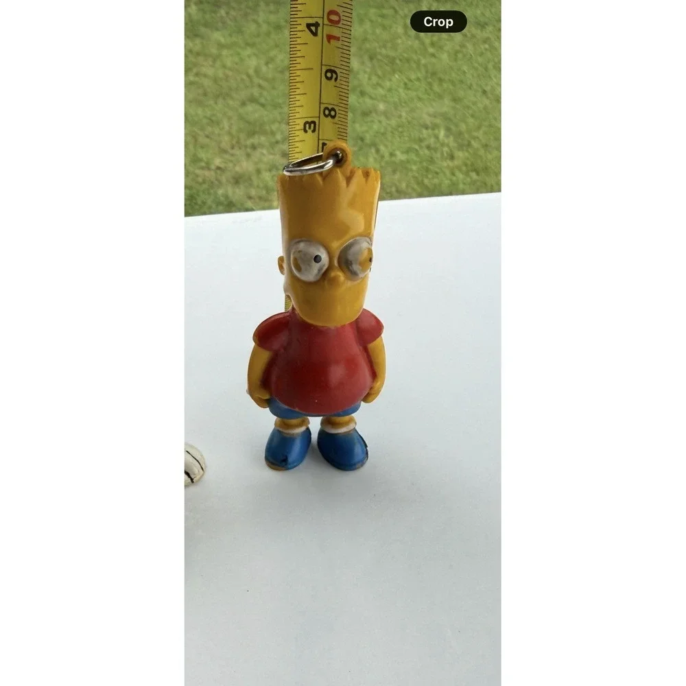 Character Keychain Roger Rabbit Tweety Pebbles Garfield Exxon Tiger Bart Simpson